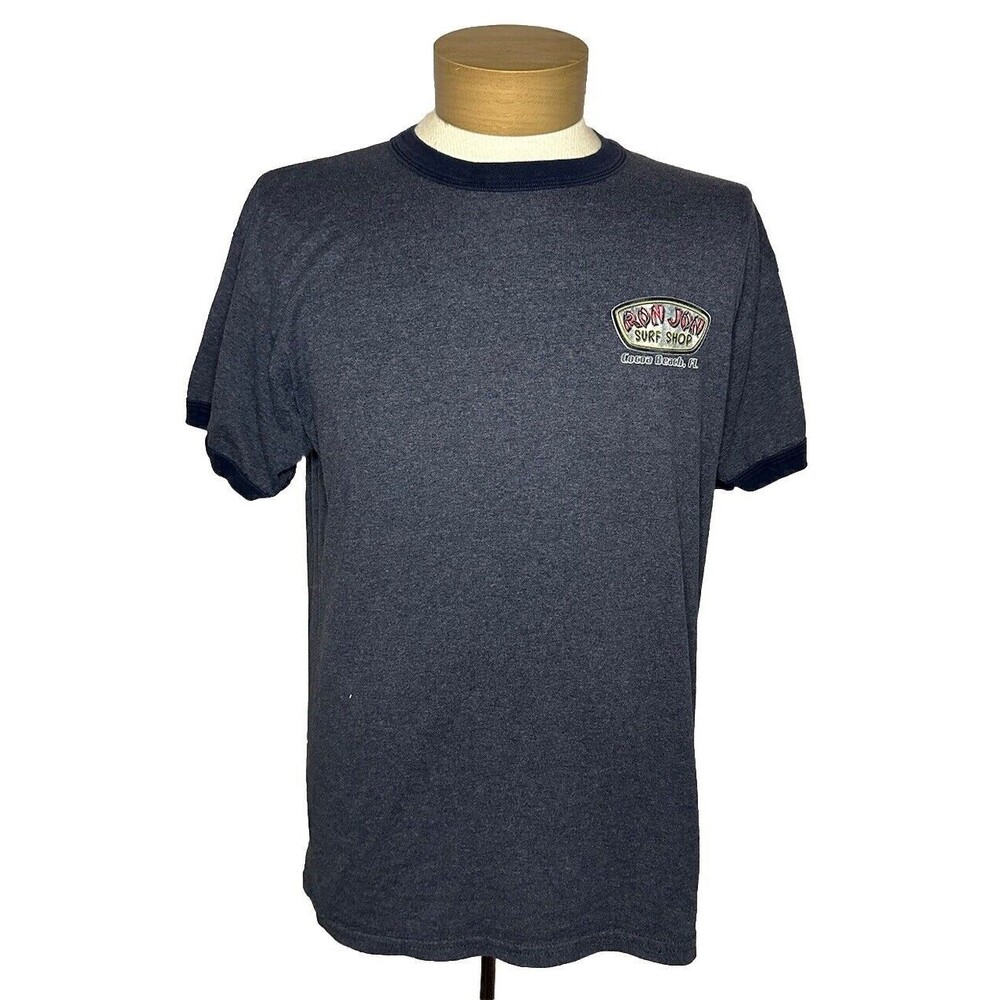 Y2K Ron Jon Surf Shop Ringer T Shirt